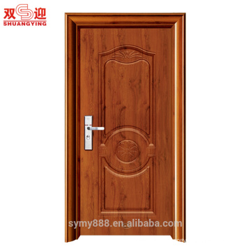 Shuangying brand cheap price entrance room door design steel security door stainless steel door